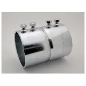 Bridgeport Fittings 248 Set-Screw Coupling Zinc Plated Steel Rigid/IMC/EMT Conduit 3-1/2 in.