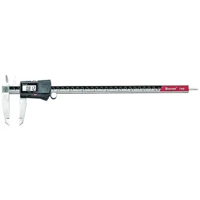 L.S. Starrett EC799 Series Electronic Caliper 0 to 12 inches Range Stainless Steel 0.0005 inches Resolution