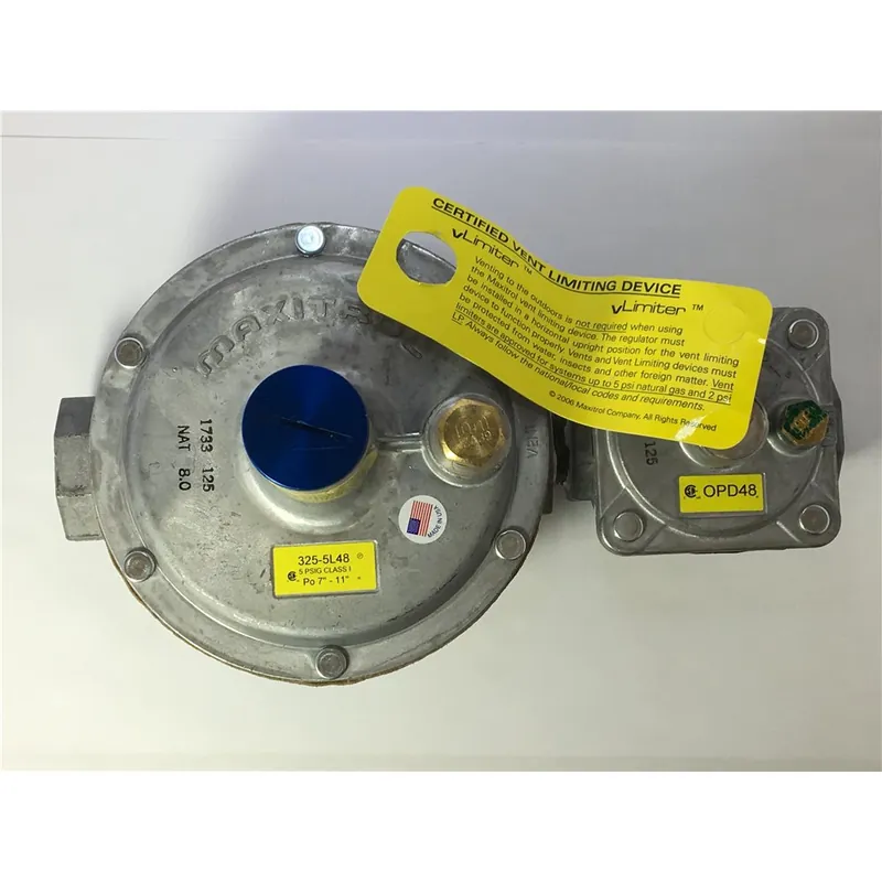 Maxitrol 325-5L48.7512A3912A095 .75in 5# Certified w/ OPD48 & Vent Limit