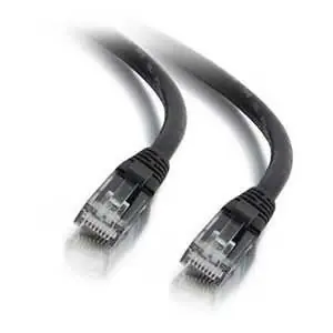 Quiktron (Legrand) 576-135-015 Copper Patch Cables 15 ft Black RJ-45 Male to Male Cat 6