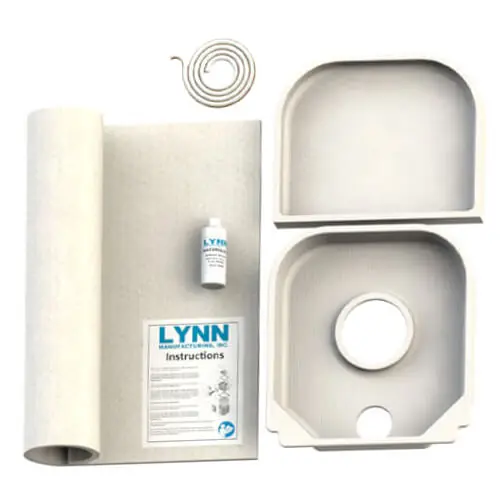 Lynn Manufacturing 1060 Replacement Combustion Chamber Kit for Weil-McLain 66 68 68V 386-500-085
