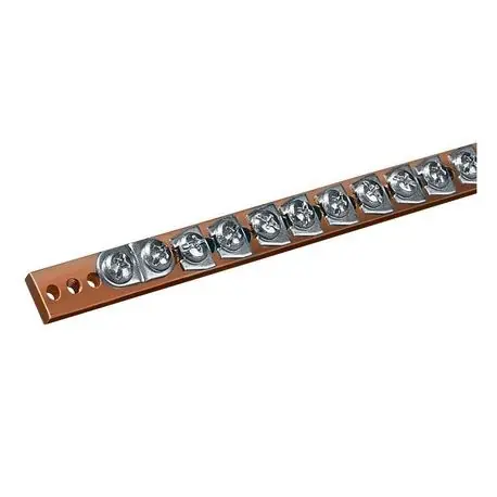 Rittal SZ2364.000 Rittal SZ PE Busbar, 699 mm L