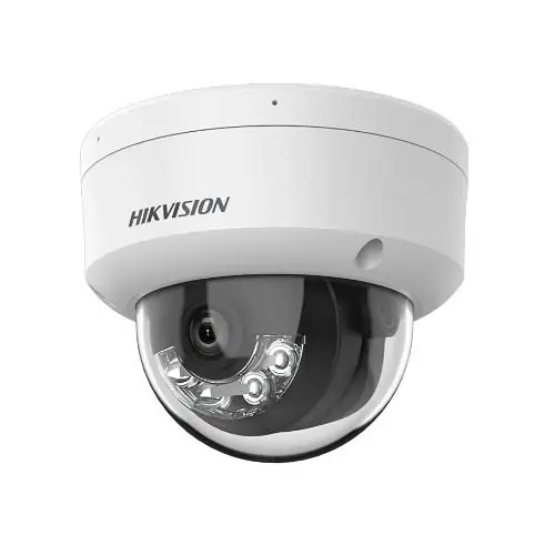 Hikvision DS-2CD3148G2-LISU ColorVu Smart Hybrid Light 4MP Dual Illumination Dome IP Camera 4mm Fixed Lens