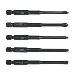 Klein 32234 Power Driver Set Assorted Bits 3-1/2 Inch