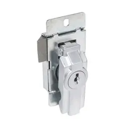 CCL SECURITY PRODUCTS 15767-RH26DKACAT60 Enclosure Lock, Disc Tumbler, Right Hand, Keyed Alike CAT60, Satin Chrome Plated