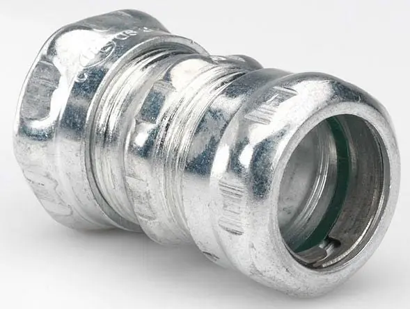 Southwire 665SRT Conduit Coupling Compression 1-1/2 EMT Steel R/T BRI 264-SRT