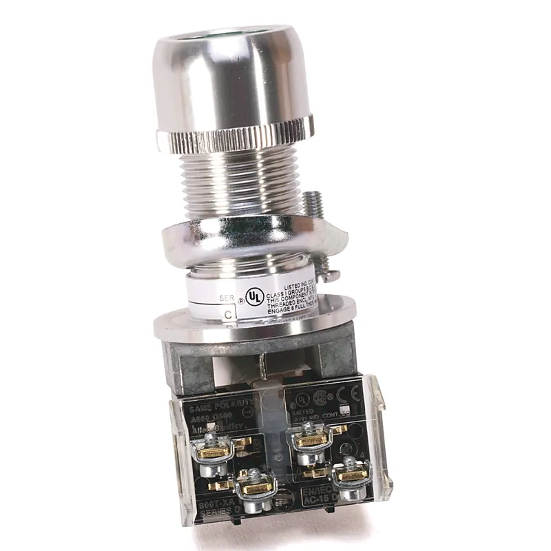 Rockwell Automation 800H-AP2D1 Push Button Power Type 30 mm NEMA 800H Momentary Contact