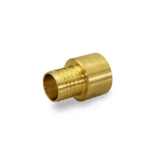 Everflow PSFA3434NL (PXFAC0404LF) Brass Crimp PEX Female Sweat Adapter 3/4x3/4 Replacement MPN