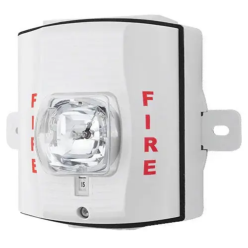 System Sensor SWHK SpectrAlert Advance Strobe White High CD Outdoor FIRE Marking