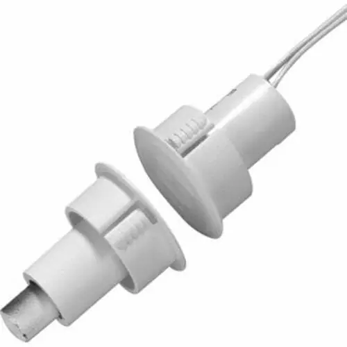 Edwards Signaling 1076W-N Recessed Magnetic Contact SPDT White
