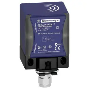 Telemecanique Sensors XS8C2A1PCM12 Inductive Sensor 12-48VDC M12