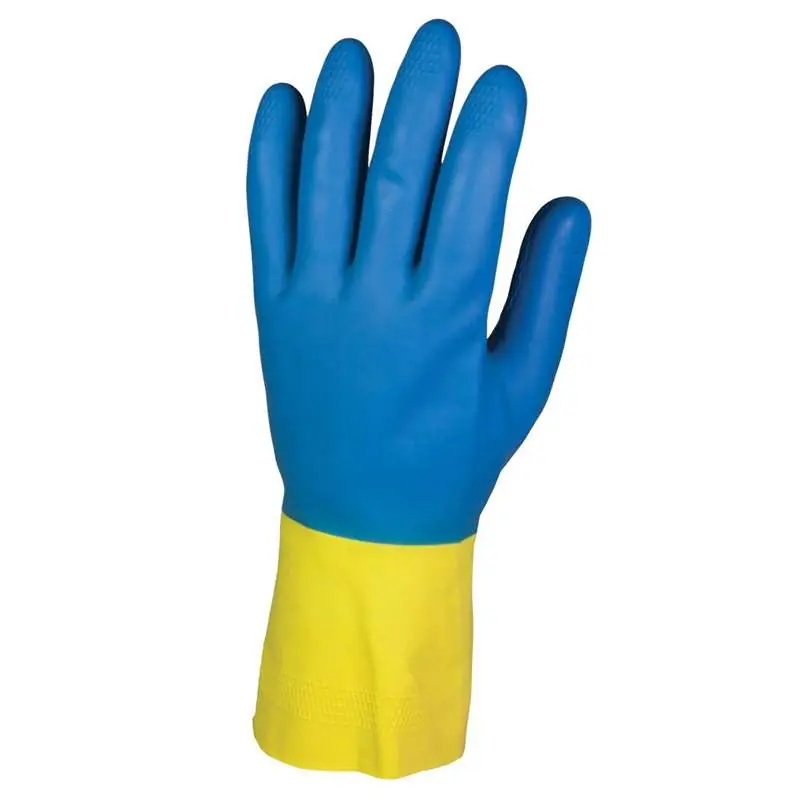 Kimberly-Clark Professional 38742 KleenGuard G80 Neoprene Latex Chemical Resistant Gloves Size 8 Pack