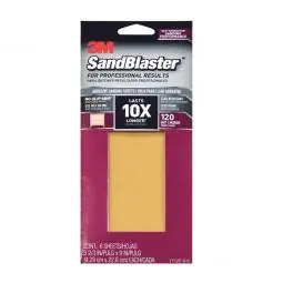 TRUE VALUE 11120-G-6 6PK 120G SANDPAPER