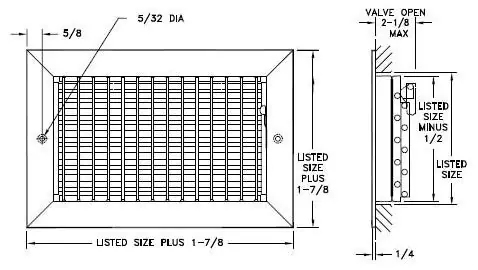 AirMate 220V_16X10-W 16 x 10 Supply Register