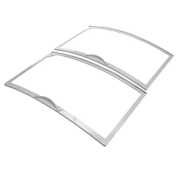 GLASS LIDS (PAIR) Replacement 02-72459 for Master-Bilt