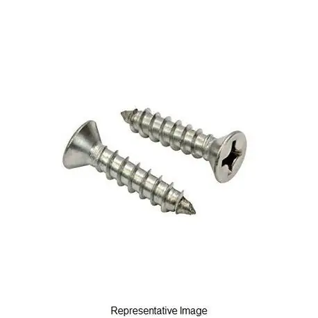 Stewart Fastener & Tool 1012APFZ Phillips Flat Head Screw, 10 x 3/4 in