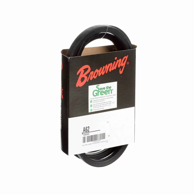 Browning 1082395 A62 Gripbelt V-Belt Standard Size Replacement A62