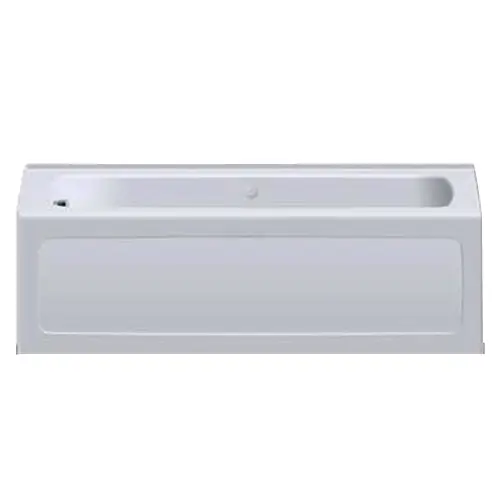 Jason International Inc K3260SRWH Acrylic Soaking Tub with Skirt Right Hand Drain