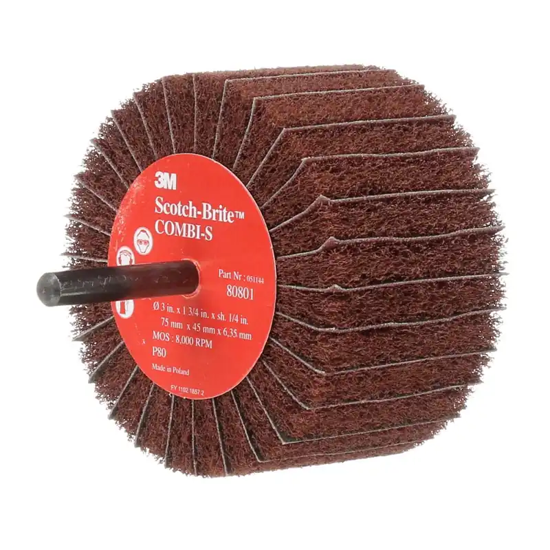3M 7000077965 Combi-S Wheel 3 in Diameter 80 Grit