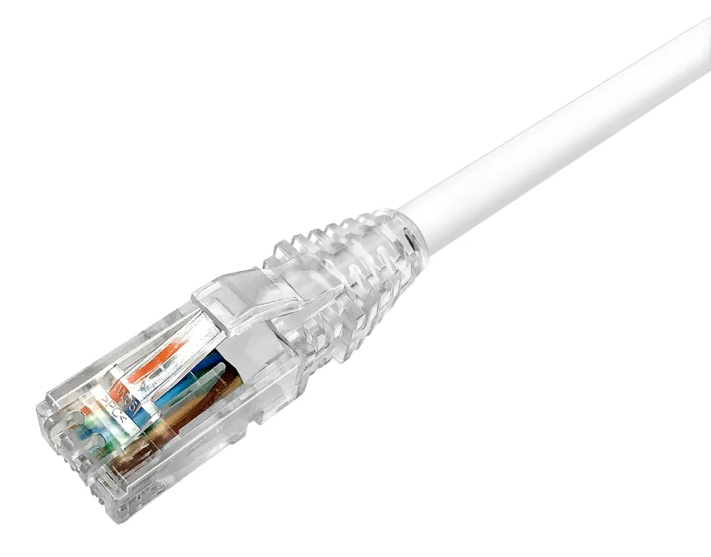 COMMSCOPE UC1AAA2-09F015 UNIPRISE ULTRA 10 CATEGORY 6A UUTP PATCH CORD, SNAGLESS, YELLOW JACKET, 15’