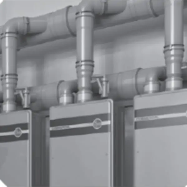 Rheem SP20907A 6 2 Units Inline Power Vent (Room Air) Header Kit