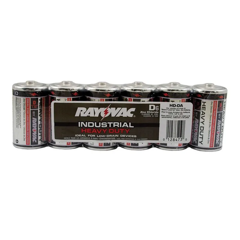 Jones Stephens F20007 RAYOVAC HEAVY DUTY D-CELL BATTERY