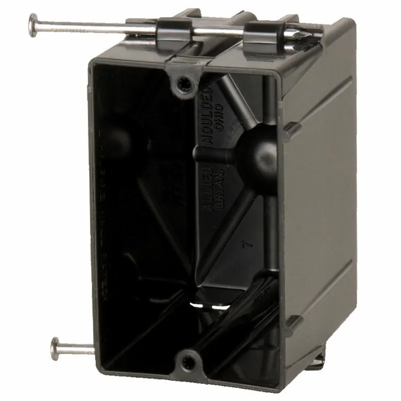 Allied Moulded Products P-201 FlexBox 1-Gang Switch/Outlet Box 20.5 Cubic-Inch