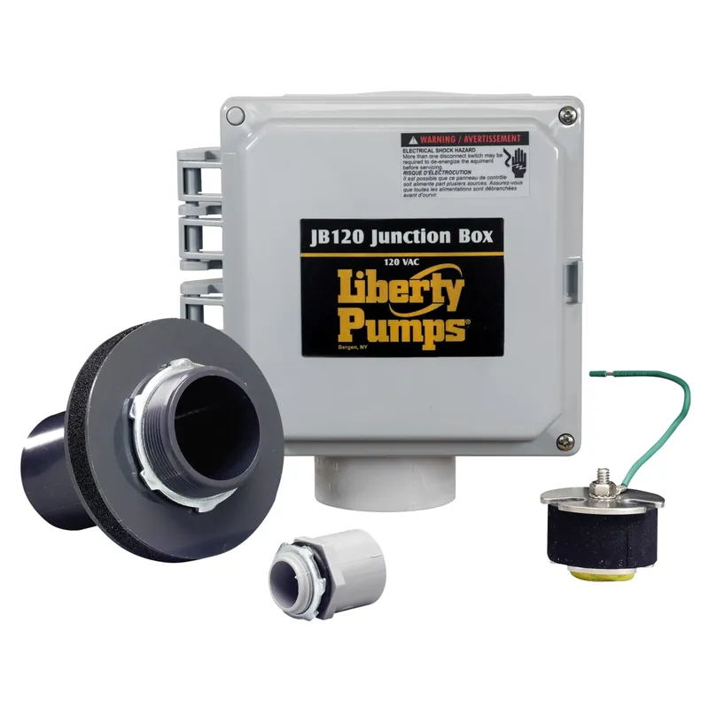 Liberty Pumps JB120 Pump Station Junction Box 120V Receptacle