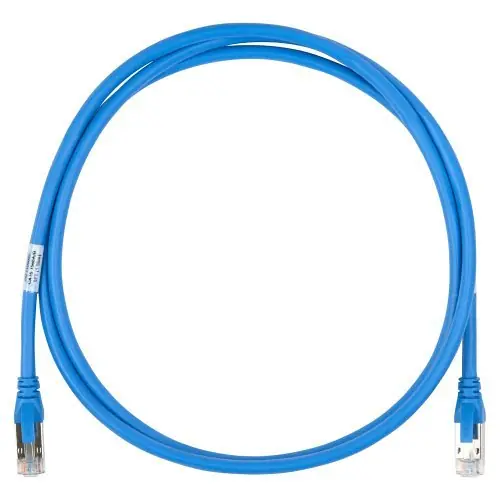 Belden C6F1106007 CAT6 Plus Patch Cable Shielded F/UTP CMR Blue