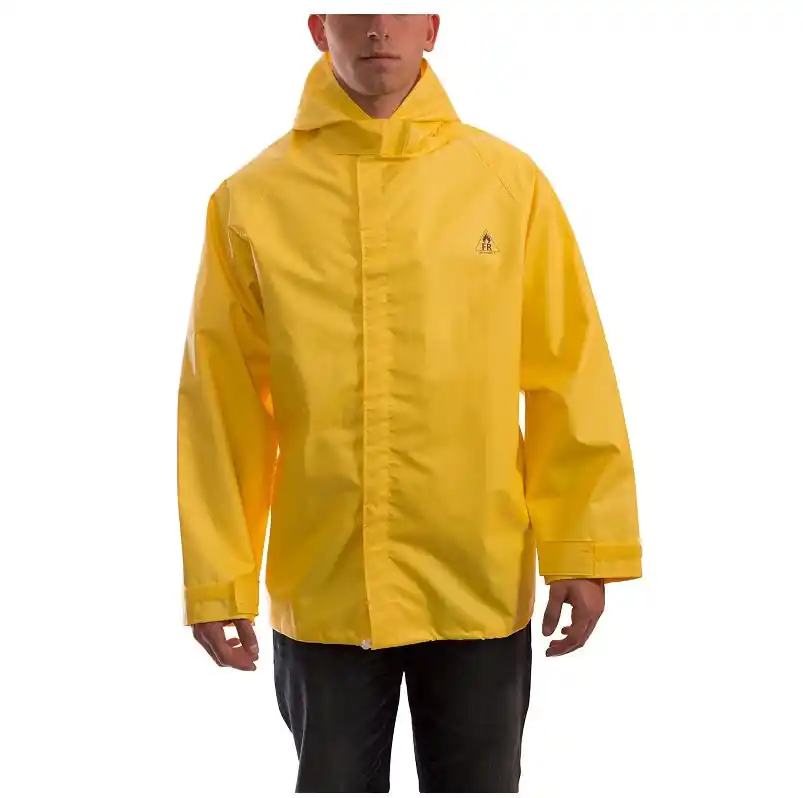 Tingley J56147.4X Jacket 4X-Lrg Yllw 10.5 Mil PVC/Polyester/PVC