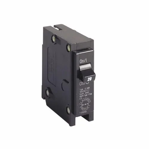 Eaton CL120CS Type CL Replacement Molded Case Circuit Breaker 120/240 VAC 20 A 10 kA Interrupt