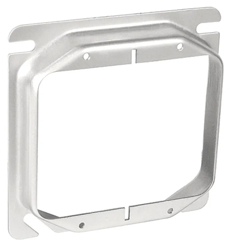 Garvin Industries 52C18-SS Stainless Steel 4 SQ 2-Gang Device Ring 3/4 Raised
