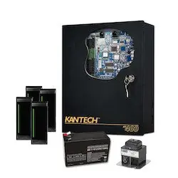 Kantech EK-400-MTM Access Control Expansion Kit, 7-Piece, (1) KT-400 Controller, (4) KT-MUL-MT Reader, (1) TR1675 Transformer, (1) KT-BATT-12 Battery
