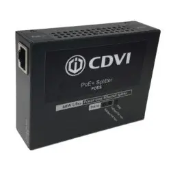 CDVI POE+S Single-Port Ultra PoE+ Splitter
