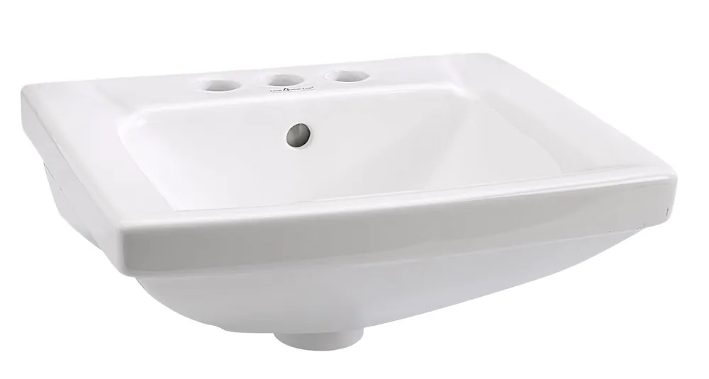 Parry Global Solutions LBLMB3626T LBL CHILDRENS PED LAV TOP WH