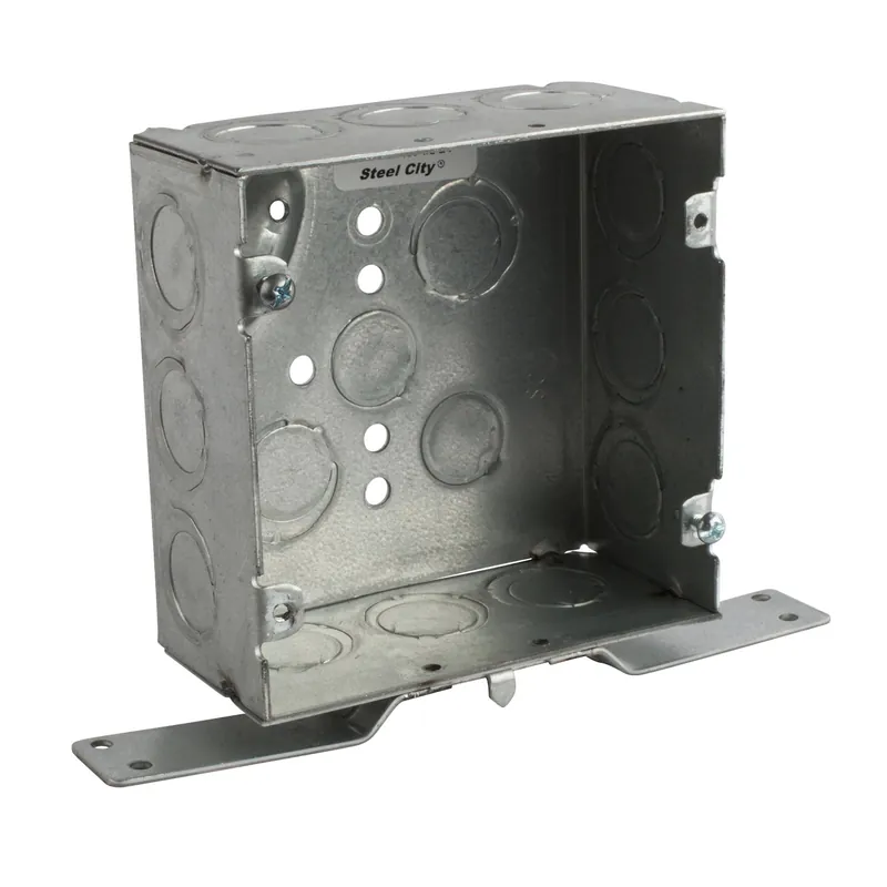 Steel City 72171CV-1/2-3/4 4-11/16 Square Box