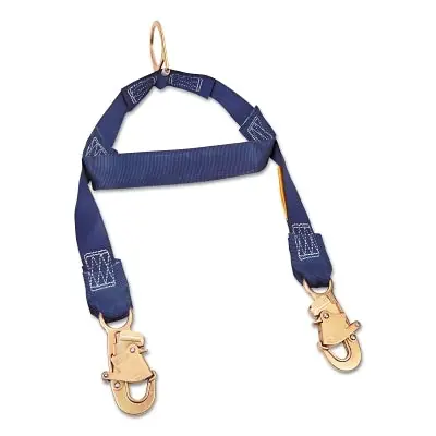 3M 1231460 DBI-SALA Fall Protection Fixed Rescue/Retrieval Y-Lanyard 310 lb 2 ft