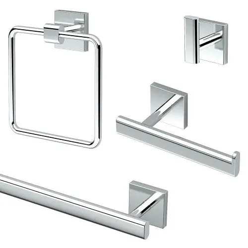 GATCO KA-ELE-4-PC BATH ACCESSORY KIT ELEVATE