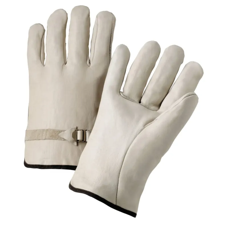 Anchor Brand 101-4000XL Quality Grain Cowhide Leather Driver Gloves X-Large