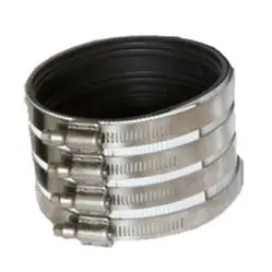 Tyler Pipe XHNHC2 - Stainless Steel SCH XH Coupling - 2 in - No-Hub