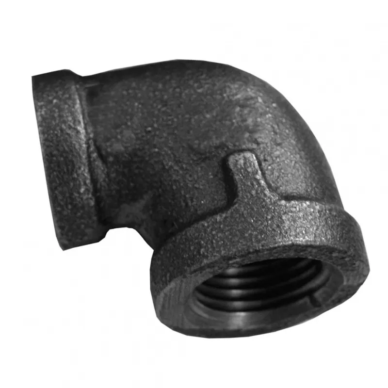 JONES STEPHENS CORP B2350032 3/8 X 1/4 REDUCING 90 DEG ELBOW BLACK