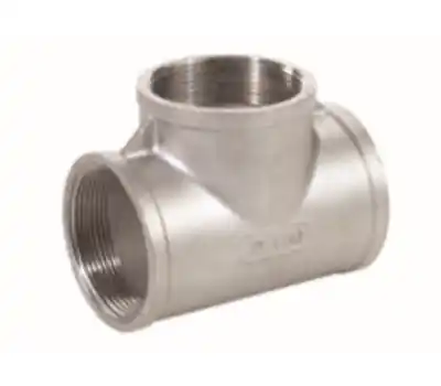 MATCO-NORCA SSF316T08 2 THR 150 316SS TEE IMP
