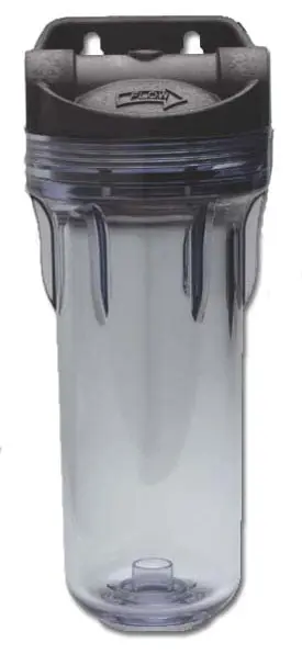 American Plumber 152083 WC34-PRB Clear Sump Water Filter Housing 3/4 Inch NPT