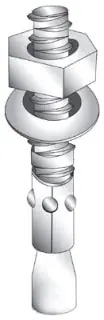 Minerallac 62498 Anchor Power 1/2X7 Heavy Duty Wedge Anchor