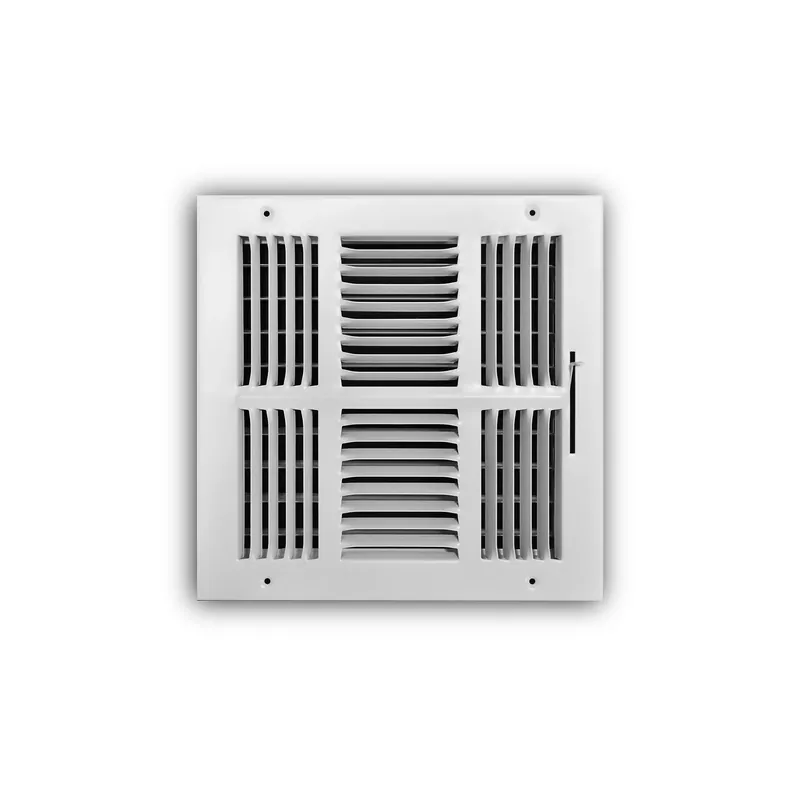 TRUaire 104M16X16 4-Way Side Wall/Ceiling Register 16 x 16
