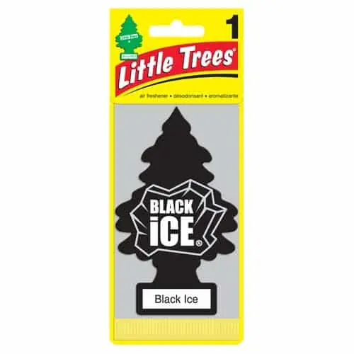 Little Trees U1P-10155 Car Air Freshener Black Ice