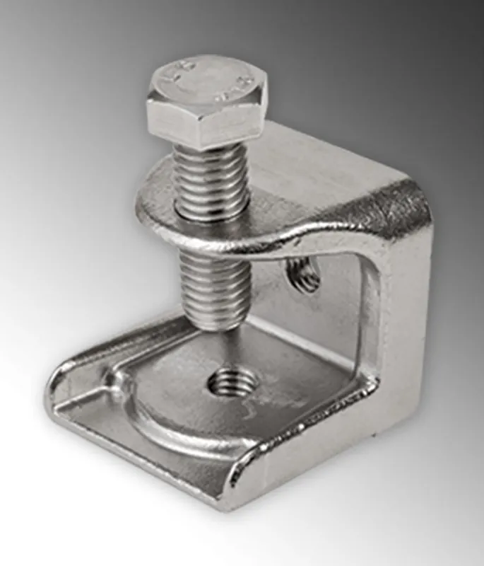 Calbrite S60200BC00 Stainless Steel Beam Clamp 1/4