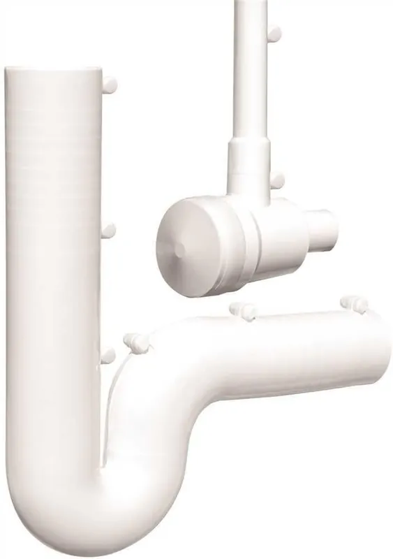 Plumberex X4222 Under Lavatory Protector Molded Cover in White 2 Piece