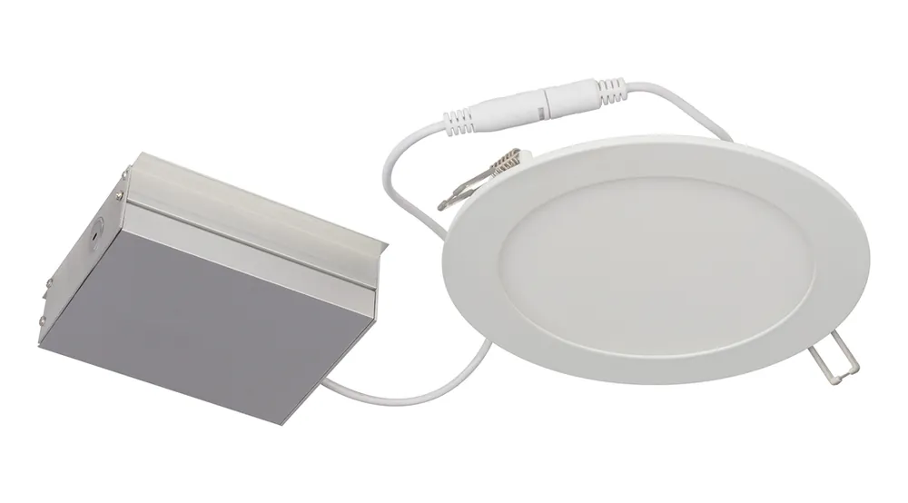 Lightolier FD6R09930TE1W 6 Round Flat Downlight 900 Lumens 3000K CCT