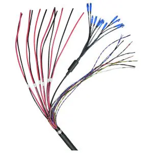 HYBRIFLEX HB114-U6S12-240-LI 240 Ft 6X12 HYBRIFLEX Hybrid Feeder Cabling Solution 6 AWG Low-Inductance Singlemode Fiber DLC Connectors